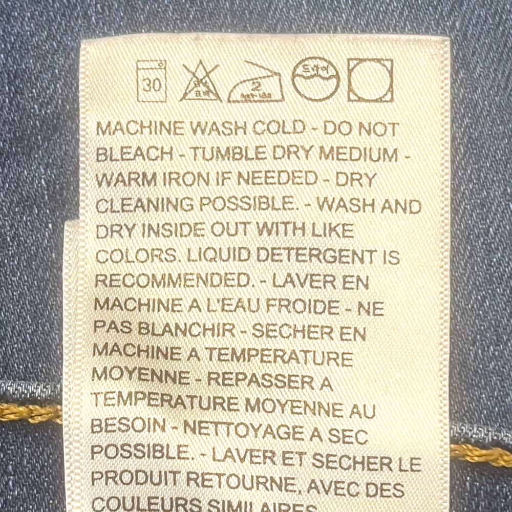 LEVI'S 710 High Rise Skinny Destroyed Jeans - Picture 10 of 11